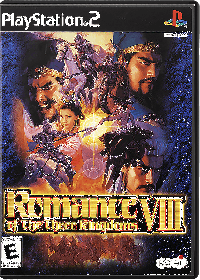 Romance of the Three Kingdoms VIII Playstation 2  box art